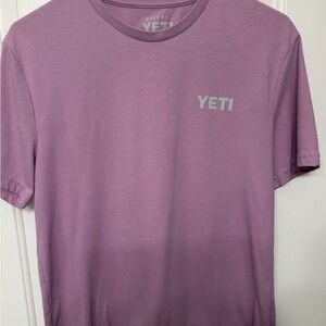 Yeti Men's Short Sleeve Crewneck T-Shirt in Dusty Lavender